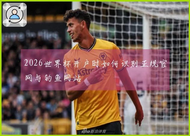 2026世界杯开户时如何识别正规官网与钓鱼网站