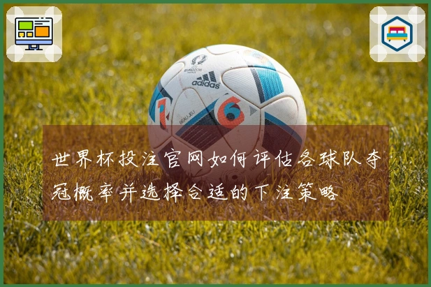 世界杯投注官网如何评估各球队夺冠概率并选择合适的下注策略