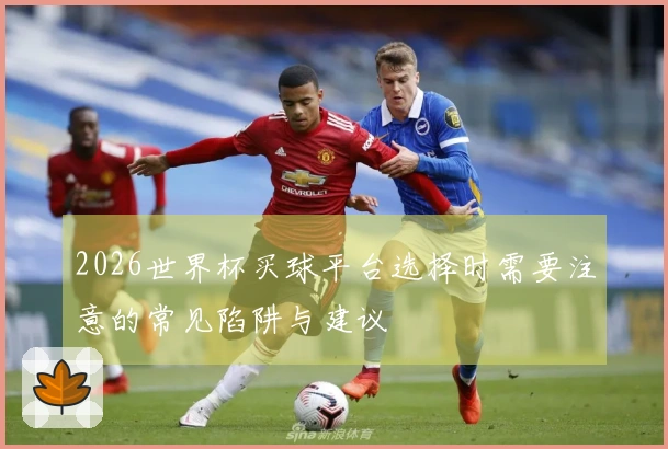 2026世界杯买球平台选择时需要注意的常见陷阱与建议