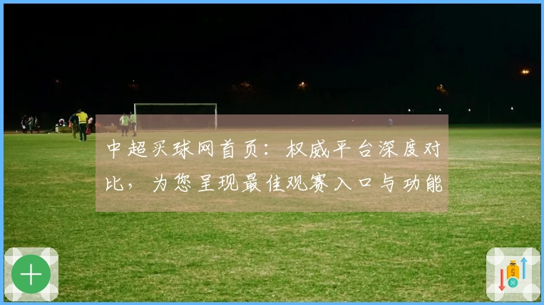 中超买球网首页：权威平台深度对比，为您呈现最佳观赛入口与功能全解析